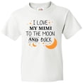 thumbnail image 3 of Inktastic I Love My Mimi to the Moon and Back Youth T-Shirt, 3 of 5