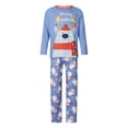 thumbnail image 2 of Votuleazi Family Matching Christmas Pajamas, Baby Romper/Deer Letter Pattern Long Sleeve Tops and Pants Sleepwear Set, 2 of 10