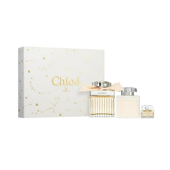 Chloe Nomade , 3 Pc Gift Set 2.5oz EDP Spray, 5ml EDP Splash, 3.4oz Body Lotion