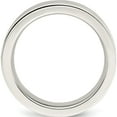 thumbnail image 2 of Sterling Silver Ss 5mm Comfort Fit Flat Size 5 Band Made In United States qcfb050-5, 2 of 5