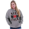 thumbnail image 3 of Best Mom Ever Worlds Mothers Day Love Women Plus Size Hoodie Brisco Brands 3X, 3 of 5