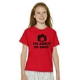 thumbnail image 3 of Im About Snap Funny Photography Pun Crewneck T Shirts Boy Girl Teen Brisco Brands M, 3 of 6