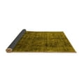 thumbnail image 2 of Ahgly Company Indoor Square Oriental Yellow Industrial Area Rugs, 8' Square, 2 of 4