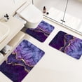 thumbnail image 4 of Suncoda Bathroom Rugs, Soft Memory Foam Bath Mat - Non Slip Absorbent Thick Bath Matt, Rubber Back Shower Rug, Toilet Mats Bath, Mats for Bathroom Floor Toilet, Door Mat Washable, 4 of 6
