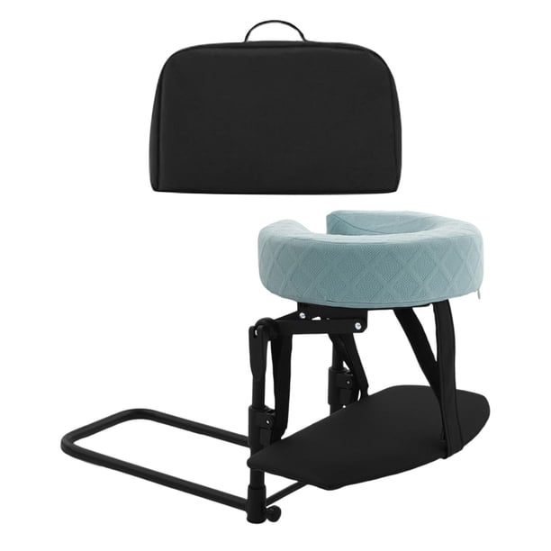 Reposacabezas de masaje para cama con almohada boca abajo Siesta Artifact Masajes profesionales azul con bandeja