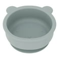 thumbnail image 2 of Baby Bowl Food Grade Silicone Cartoon Bear Shaped Toddler Bowl Bowls with Suction for Babies Kids Toddlers Olive Green, 2 of 9