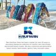 thumbnail image 4 of Kaufman Terry Beach & Pool Towel - Large Cotton Towels for Pool, Beach, Bath, Gym & More - Soft, Absorbent & Oversized Beach Towel Bundle - Multipack with Assorted Colors - 30” x 60” - 4 Pack, 4 of 7