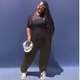 thumbnail image 6 of Plus Size Lazy Day Overalls In Black, 6 of 7