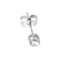 thumbnail image 5 of Cool Mens Earring Ear Stud Stainless Steel Butterfly Stopper Back, 5 of 5
