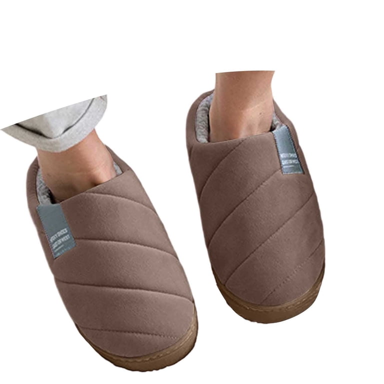 Men And Women Home Slippers with Plush Knit and Non- Sole  display picture 1