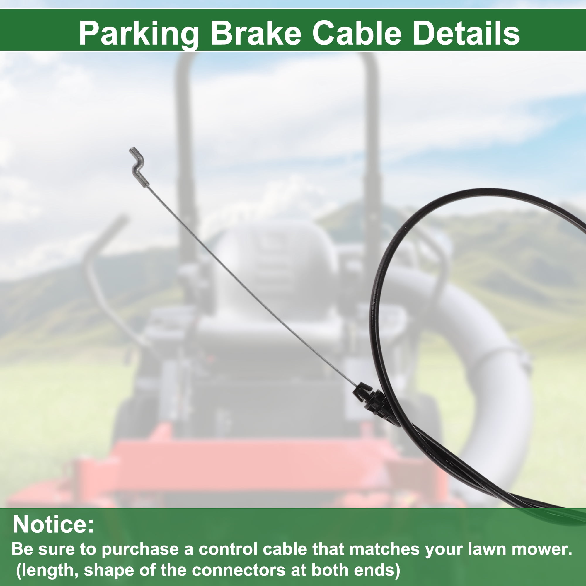 Unique Bargains Brake Cable for Toro Lawn Mower 20339 20377 20378 20954 21379
