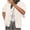 Beige, variant on Cardigan Sweaters for Women Dressy Crew Neck Knit Cardigan Solid Button Front 5/4 Sleeve Casual Top Black S