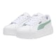 thumbnail image 2 of Tenis Puma Karmen L White/Green Mujer Juvenil blanco 23.5, 2 of 5