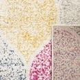 thumbnail image 3 of SAFAVIEH Madison Leighton Geometric Area Rug, Cream/Yellow, 5'3" x 5'3" Round, 3 of 10