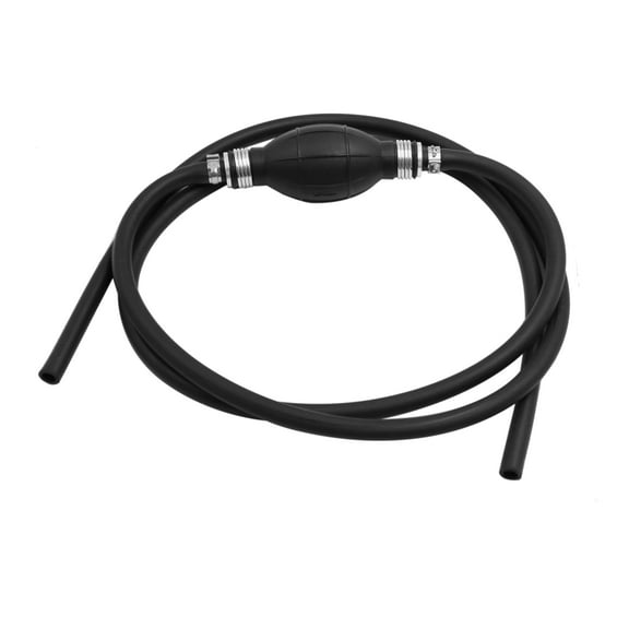 8mm Rubber Outboard Boat Car Fuel Gas Hose Line  with Hand Primer Bulb