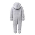 thumbnail image 7 of Snozu Boys' Fleece Jacket & Snowsuit 2 Piece, Gray 18M, 7 of 7