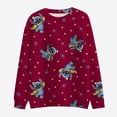 thumbnail image 3 of Disney-Sudadera de manga larga con cuello redondo para mujer, suéter informal con estampado de Stitch y Mickey Minnie, estilo Harajuku, Y2K, Feliz Navidad, novedad, 3 of 4