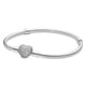 thumbnail image 2 of Pulsera Pandora Moments Sparkling Heart con cierre de corazón plateado, 2 of 8