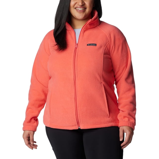 Chaqueta Columbia Benton Springs con cierre completo para mujer - XXL