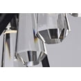 thumbnail image 4 of maxim 21043 silhouette led 18" wide led chandelier, 4 of 7