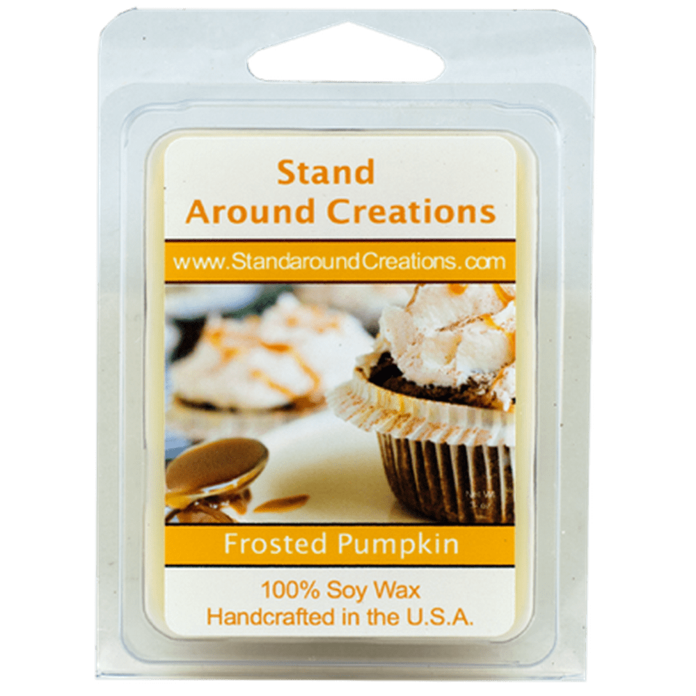 FROSTED PUMPKIN WAX MELT 3OZ.