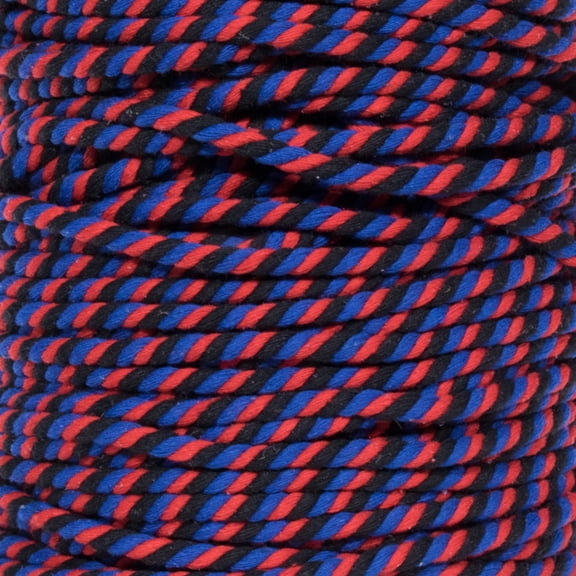 Super Soft 3 Strand Twisted Cotton Rope - Multiple Colors to Choose from in Various Diameters and Lengths