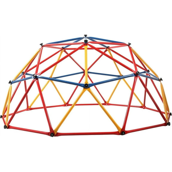 Gecheer Children Climbing Frame, Universal Exercise Dome Climber, Monkey Bars, Play Center Outdoor Playground for Fun