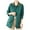 Green, variant on Lovskoo Womens Winter Coats Quilted Jacket Comfortable Patchwork Button Pocket Solid Color Long Sleeve Turndown Collar Hoodless Casual Outwear Cotton Padded Outerwear Dark Blue