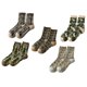 thumbnail image 2 of 10 pares de calcetines Jacquard Crew más gruesos, cómodos, suaves, bordados, decorativos, transpirables, calcetines de mujer para fútbol, baloncesto, Yinane Calcetines Adultos, 2 of 8