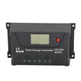 thumbnail image 2 of Controlador de carga solar PWM Smart 20A 12V 24V Pantalla LED de identificación automática con USB, 2 of 8