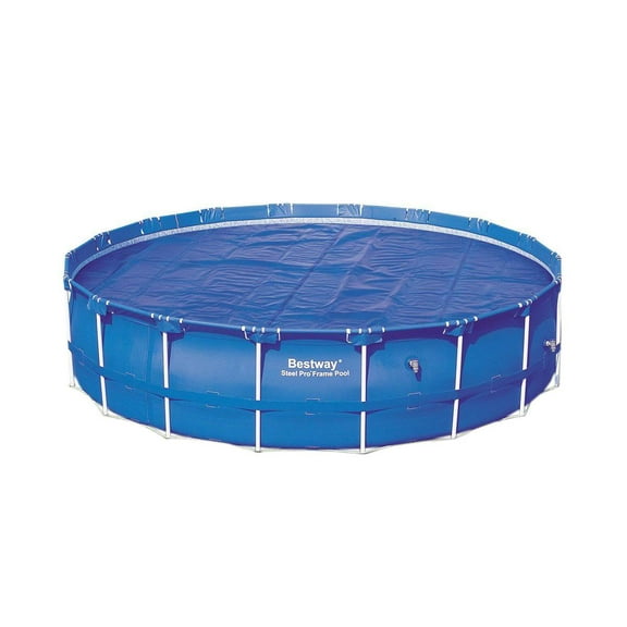 Bestway 15 Foot Round Above Ground Swimming Pool Solar Heat Cover | 58172E