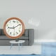 thumbnail image 2 of Reloj de pared con pájaro cantor, reloj decorativo, relojes de pájaros con sonido, cesta de almacenamiento colgante, organizador de alambre, material, 2 of 8