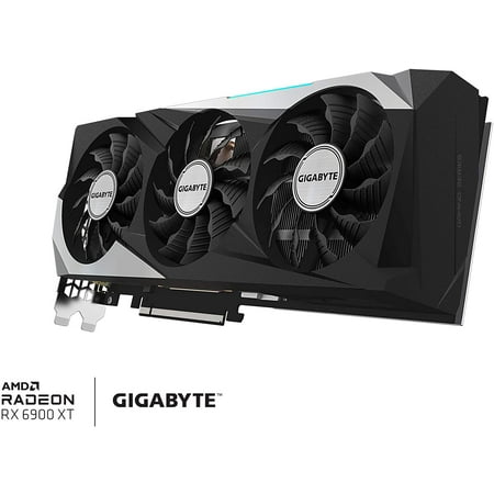 GIGABYTE - AMD Radeon RX 6900 XT 16G GAMING OC GDDR6 PCI Express 4.0 Graphics Card - Black