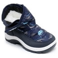 thumbnail image 3 of Blikcon Boys Girls Snow Boots Water Resistance Cold Weather Winter Boots (Color : NavyDinosaur, Size : 9.5 Toddler), 3 of 12