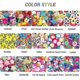 thumbnail image 3 of 300pcs Fruit Smiley Handmade Polymer Clay Beads 15 Styles Flower Letter Beads Soft Beads, 3 of 3