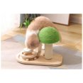thumbnail image 4 of Solid Wood Rotating Table with Sisal Ball for Self Entertainment Puzzle Durable Stick Toy Training Supply, 4 of 5