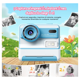 thumbnail image 4 of 32g Cámara Digital Hd Para Niños Fotos Imprimibles Eo Safe Imports Rosa, 4 of 5