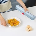 thumbnail image 1 of TIMIFIS Plastic Wrap Dispenser With Cutter Aluminum Foil Dispenser Refillable Wrap Dispenser Plastic Food Wrap Dispenser Cling Film Dispenser. -, 1 of 7