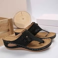thumbnail image 5 of Daolelai Flip-Toe Casual Thick-Soled Flower Beach Sandals, 5 of 6