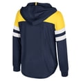 thumbnail image 3 of Toddler Colosseum Navy Michigan Wolverines Reflection Hoodie Long Sleeve T-Shirt, 3 of 3