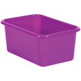 thumbnail image 1 of TEACHER CREATED RESOURCES Bac de Rangement en Plastique Violet, 1 of 1