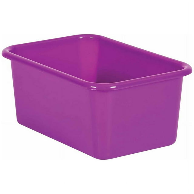 TEACHER CREATED RESOURCES Bac de Rangement en Plastique Violet
