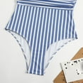 thumbnail image 5 of KDFJPTH Womens One Piece Swimsuit Blue Swimsuit L, 5 of 9