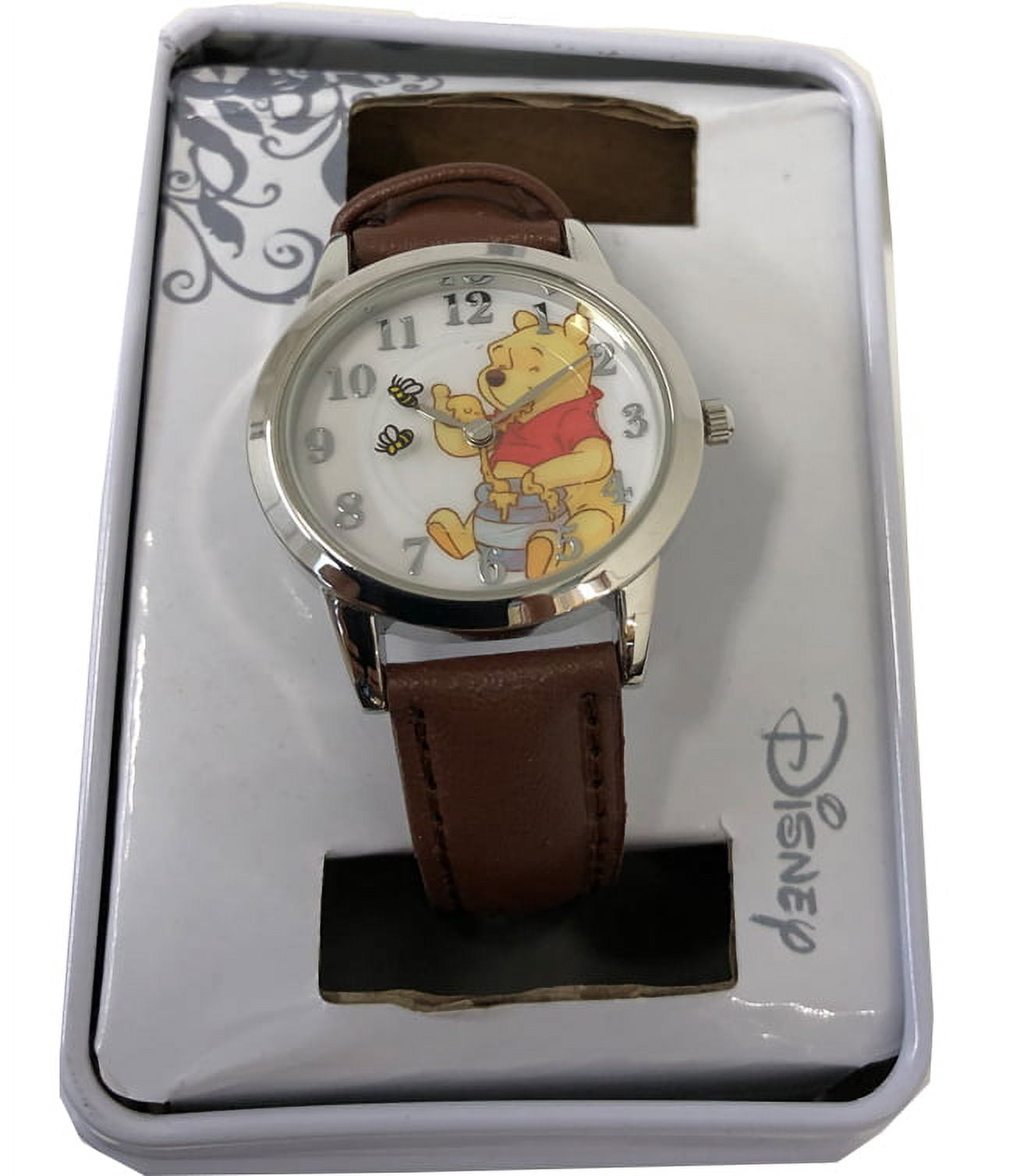 Disney Silver Winnie the Pooh Watch with Engraved Back Identification] Found this Disney Winnie the Pooh watch for  main image 4