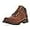 Brown, variant on Men's Ankle Boots Genuine Leather Lace Up Fashion Casual Dress Boots