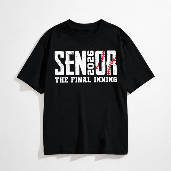 Baseball Senior 2026 Final Inning Baseball Class of 2026 T-Shirt