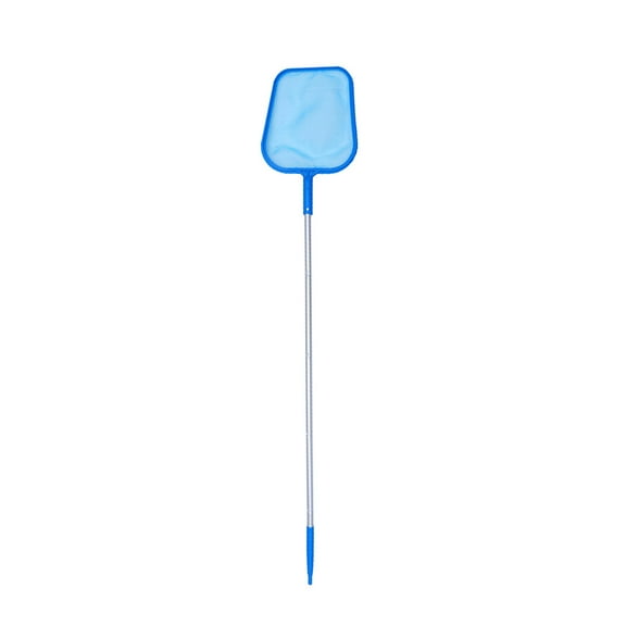 48 Inches 122cm Pool Leaf Rake Mesh Frame Net Skimmer Cleaner Swimming Pool Tool Blue
