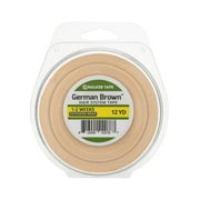1/2 in x 12 yds German Brown Tape- Roll by Walker Tape Co.