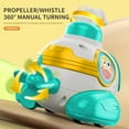 thumbnail image 5 of Cartoon Press Submarine Sliding Toy with Whistle Interactive Competition Inertia Glider for Water Play Gift, 5 of 6