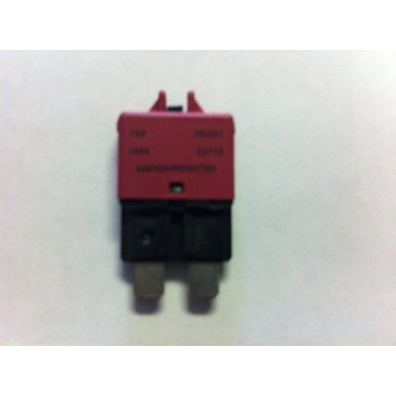 Buss 10 Amp Low Profile ATC/ATO Manual Reset Circuit Breaker